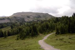 03 Lookout Mountain From Beginning Of Hike From Sunshine Meadows To Mount Assiniboine.jpg